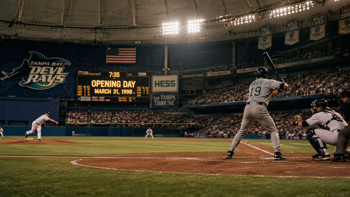 March 31, 1998: The Day Major League Baseball Finally Arrived in Tampa Bay